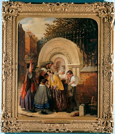 The First Public Drinking Fountain by W. A. Atkinson